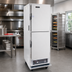 Thumbnail image #2 for Cres Cor H-135-SUA-11 Mobile Insulated Heated Holding Cabinet with Dutch Doors, 11 Full-Size Pan Capacity
