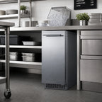 Thumbnail image #2 for Summit Commercial 15-Inch Undercounter Ice Maker with Bin, 47 lb. Daily Production, Stainless Steel