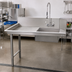 Thumbnail image #2 for John Boos JDTS-20-72L-X 72-Inch Straight Soiled Stainless Steel Dishtable with 20