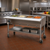 Thumbnail image #2 for Eagle Group Portable Electric 4-Well Hot Food Table with Cutting Board and Open Base