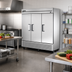 Thumbnail image #2 for True T-72F-HC Three-Section Reach-In Freezer with Solid Stainless Steel Doors