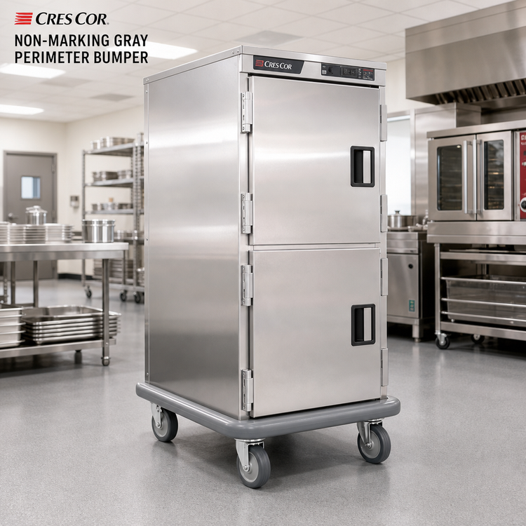 Product image #2 for Cres Cor Non-Marking Gray Perimeter Bumper for Cabinets