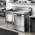 Thumbnail image #2 for Eagle Group 48-Inch Undercounter Soiled Dishtable with Left Sink and Right Dishwasher