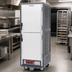Thumbnail image #2 for Metro C5 3 Series Insulation Armour™ Full Height Mobile Heated Holding Cabinet with Dutch Solid Insulated Aluminum Doors, Gray, 120V