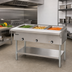 Thumbnail image #2 for Eagle SDHT3-208 Stainless Steel Electric Hot Food Table, 3-Well Open Base, 48-Inch, 208V