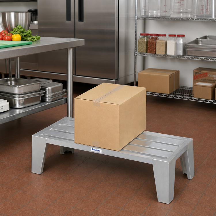 Product image #2 for Channel Manufacturing Lifetime Series E-Channel Aluminum Dunnage Rack, 42 x 20 x 12 Inches, 3,500 lb. Capacity