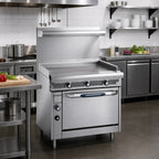Thumbnail image #2 for Imperial (Middleby) Spec Series IHR-GT36-M 36-Inch Modular Gas Griddle Range with 1-Inch Plate and Thermostatic Controls