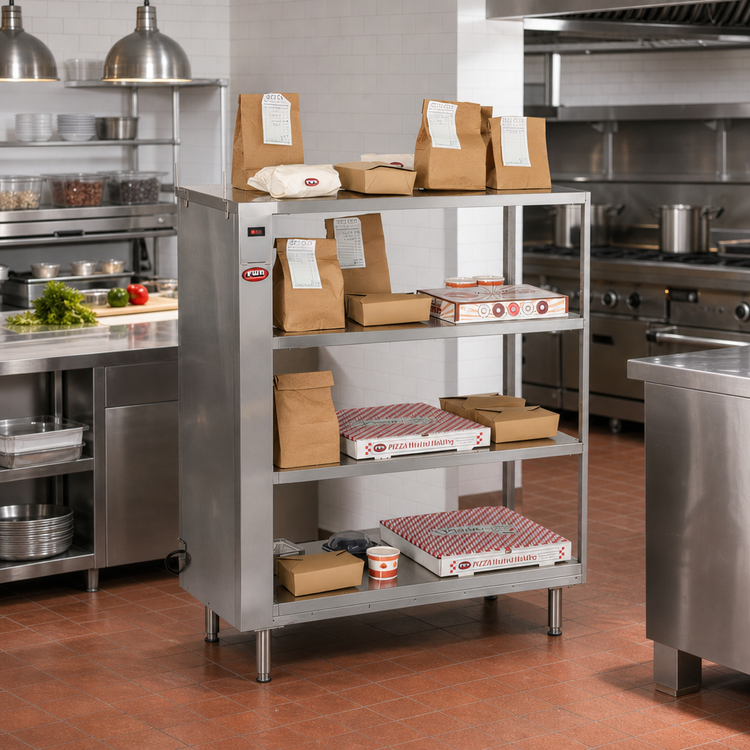 Product image #2 for FWE 43-Inch 4-Tier Heated Holding Shelf with Electronic Controls