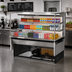 Thumbnail image #3 for Turbo Air 59-7/8 Inch Drop-In Horizontal Open Refrigerated Display Case, 19.3 Cu. Ft., Stainless Steel
