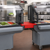 Thumbnail image #3 for Cambro Versa Food Bar Straight Connector, Hot Red