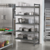 Thumbnail image #2 for Cambro Camshelving Basics Plus 5-Tier Vented Add-On Polymer Shelving Unit, 24