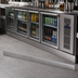 Thumbnail image #2 for Krowne 84-Inch Stainless Steel Front Kick Plate for Back Bar Coolers