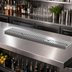 Thumbnail image #2 for Perlick Top Shelf 36-Inch Stainless Steel Drink Rail Drainer