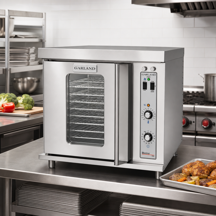 Product image #2 for Garland Master Series Half-Size Electric Convection Oven, Single-Deck, Glass Door, 5.6 kW