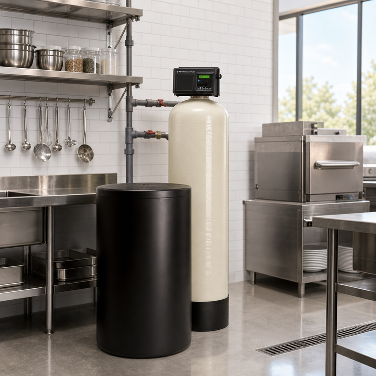 Product image #2 for Everpure CES-2850E-75 Commercial Single Tank Water Conditioner System, 75,000-Grain Capacity, 1.5-Inch Porting