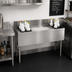 Thumbnail image #2 for Advance Tabco Prestige 48-Inch Stainless Steel Bar Ice Chest with 10-Circuit Cold Plate and Bottle Racks