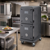 Thumbnail image #2 for Cambro Pro Cart Ultra® Front-Loading Insulated Hot Food Pan Carrier, 2-Compartment, 20-Pan Capacity