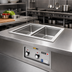 Thumbnail image #2 for Built-In Top-Mount Electric Hot Food Well with 2 Full-Size Pan Openings