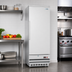 Thumbnail image #2 for KoolMore 25-Inch Wide 12 Cu. Ft. One-Section Reach-In Refrigerator with Solid Door and Bottom-Mount Refrigeration