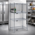 Thumbnail image #2 for EAGLEbrite Zinc Security Module with Hinged Doors for 24-Inch Shelving, 24 x 30 Inches