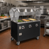 Thumbnail image #2 for Vollrath 2-Series Affordable Portable™ Deluxe 4-Well Mobile Hot Food Station with Buffet Breath Guard