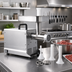 Thumbnail image #2 for Omcan #32 Stainless Steel Countertop Electric Meat Grinder, 1.5 HP
