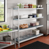 Thumbnail image #2 for Fermostock 4-Tier Polymer Shelving Corner Expansion Kit, 66