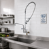 Thumbnail image #2 for T&S Brass Big-Flo EasyInstall Wall-Mount Pre-Rinse Unit with Add-On Faucet and 14-Inch Swing Nozzle