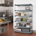 Thumbnail image #2 for MetroMax 4 5-Shelf Add-On Polymer Shelving Unit, 36W x 18D x 74H