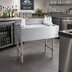 Thumbnail image #2 for Advance Tabco Underbar Basics Stainless Steel Cocktail Unit Bar Ice Bin