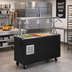Thumbnail image #2 for Vollrath 2-Series Affordable Portable Mobile Refrigerated Cold Food Pan Buffet Station, 4-Pan, 60 Inch