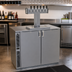 Thumbnail image #2 for Glastender C1SB36-DD Draft Dispensing Cooler, One Zone, Side Serviced, Bar Profile, 36-Inch Wide, Two-Section