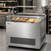 Thumbnail image #2 for Turbo Air 40.25 Inch Wide Open Display Sandwich & Cheese Merchandiser, Floor Model, Stainless Steel