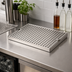 Thumbnail image #2 for Stainless Steel Surface Mount Drip Tray Trough, 12
