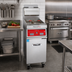 Thumbnail image #3 for Vulcan PowerFry3 High-Efficiency Gas Floor Fryer, 85-90 lb. Capacity, 21 Inch Wide