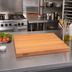 Thumbnail image #2 for Boos Block American Cherry Edge Grain Kitchen Countertop, 36 x 30 x 2-1/4 Inches, Penetrating Oil Finish
