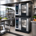 Thumbnail image #2 for RATIONAL iCombi Pro Double-Stack 6 Half-Size Electric Combi Oven System, 208/240V, 1-Phase