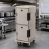 Thumbnail image #3 for Cambro Ultra Camcart® Double-Compartment Front-Loading Insulated Food Pan Carrier with Security Package, 60 Qt. Per Cavity, Granite Sand