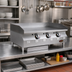 Thumbnail image #2 for RedHots Chef's Line Extra-Deep 48-Inch Countertop LP Gas Griddle with Manual Controls