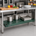 Thumbnail image #2 for Eagle Group Quik-Set 48 x 24 Inch Louvered Shelf, 16-Gauge Galvanized Steel, Green Epoxy Finish