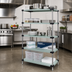 Thumbnail image #2 for Quantum 5-Shelf Solid 304 Stainless Steel Shelving Starter Kit, 36 x 18 x 54 Inch