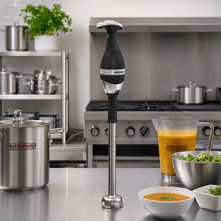 Product image #2 for Dito Sama Portable Hand-Held Variable-Speed Immersion Blender with 22-Inch Stainless Steel Tube