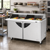 Thumbnail image #2 for Turbo Air Super Deluxe 60-Inch Two-Section Sandwich/Salad Mega Top Prep Table with Slide-Back Lid