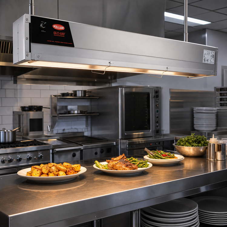 Product image #2 for Hatco Glo-Ray 72-Inch Infrared Stainless Steel Strip Heater, Single-Element, Unlighted