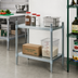 Thumbnail image #2 for BK Resources VSU3-4324 Dry Storage Shelving Unit, 43 x 24 x 38 in, 2 Adjustable Galvanized Shelves
