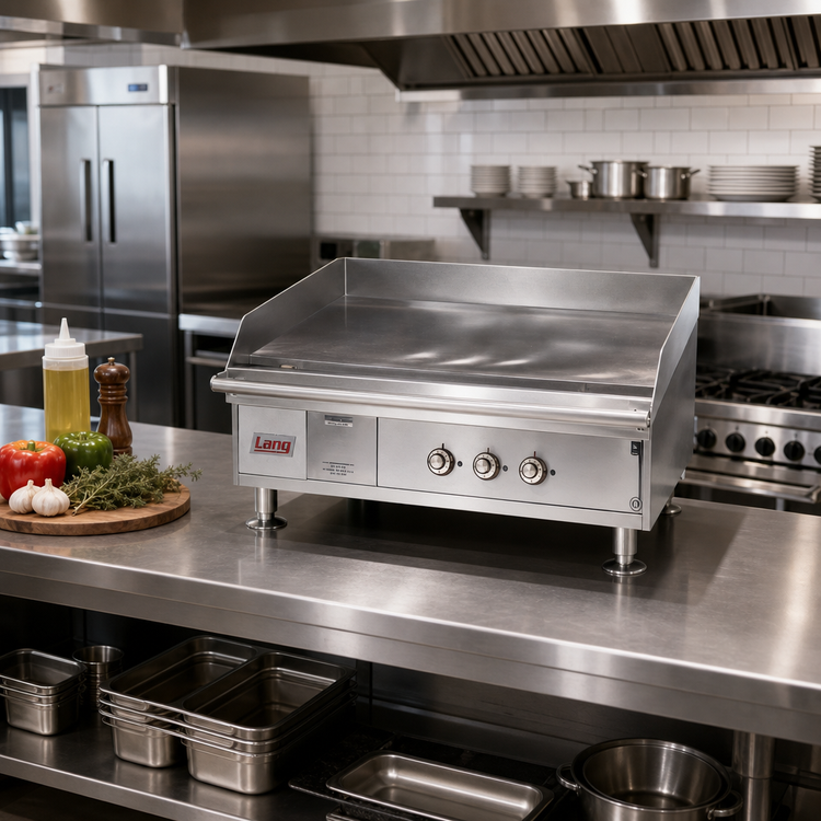 Product image #2 for Lang Marine 36-Inch Electric Heavy Duty Countertop Griddle