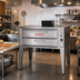 Thumbnail image #2 for Blodgett 911P Single-Deck Gas Pizza Oven, 33 x 22 Inch Deck, 7 Inch High Section