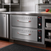Thumbnail image #2 for Hatco Built-In Two-Drawer Standard Drawer Warmer, 120V, Stainless Steel
