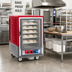 Thumbnail image #2 for Metro C5 3 Series Insulation Armour Half-Height Moisture Heated Holding and Proofing Cabinet with Clear Polycarbonate Door, Mobile