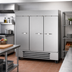 Thumbnail image #3 for Beverage-Air Horizon Series Dual-Temperature Three-Section Reach-In Refrigerator/Freezer with Solid Doors, 75-Inch Wide
